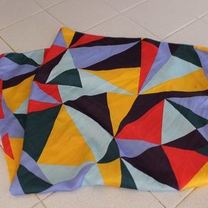 geometric scarf/necktie